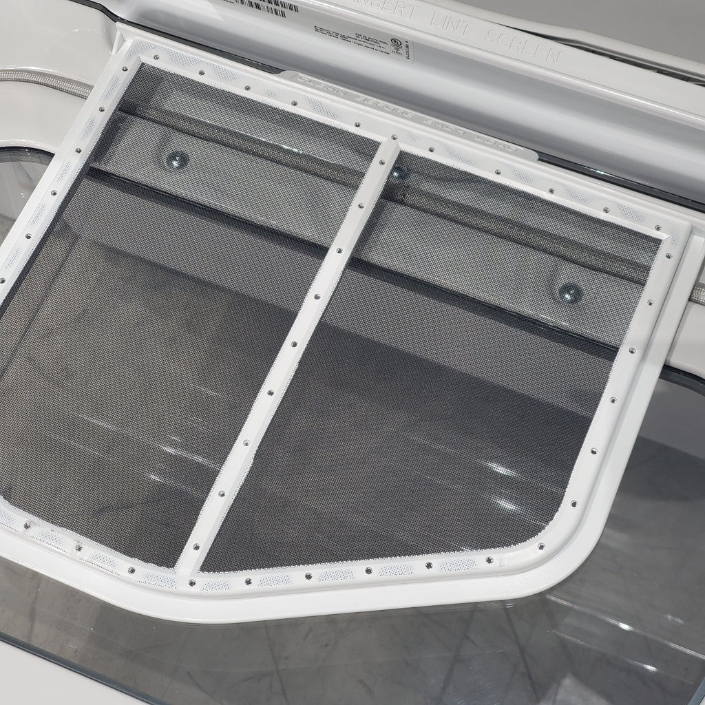 Pictures of ENERGY STAR Whirlpool 5.2 - 5.3 cu. ft. Smart Top Load Washing Machine with 2 in 1 Removable Agitator and 7.4 cu. ft. Electric Dryer with Hamper Door - Scratch & Dent - Minor - Neu Appliance Outlet - Discount Appliance Outlet in Austin, Tx