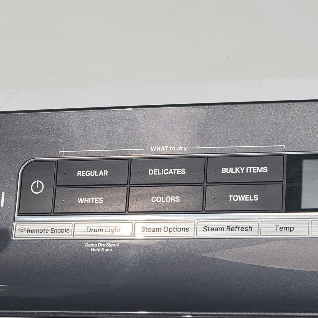 Pictures of ENERGY STAR Whirlpool 5.2 - 5.3 cu. ft. Smart Top Load Washing Machine with 2 in 1 Removable Agitator and 7.4 cu. ft. Electric Dryer with Hamper Door - Scratch & Dent - Minor - Neu Appliance Outlet - Discount Appliance Outlet in Austin, Tx