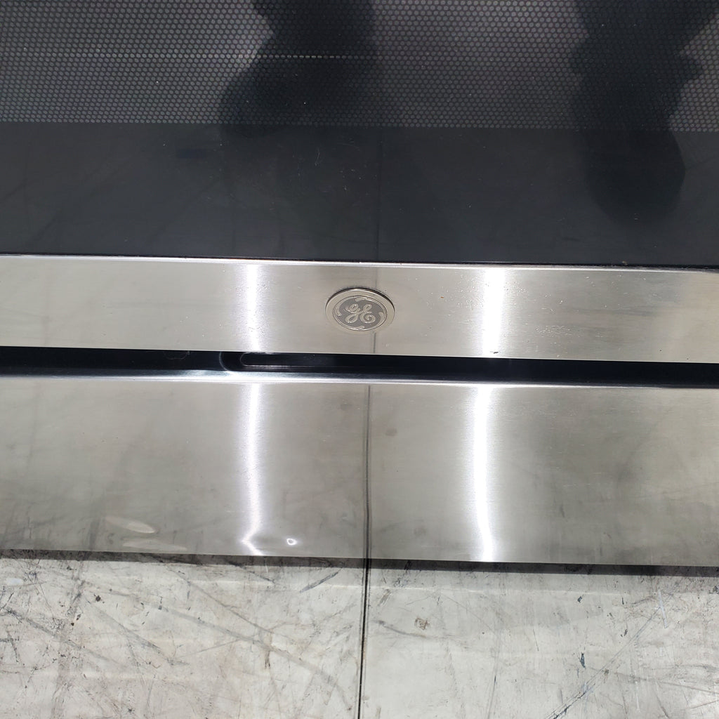 Pictures of Black with Stainless Steel GE 5.0 cu. ft. Freestanding 4 Element Electric Range with Sensi-Temp Technology - Certified Refurbished - Neu Appliance Outlet - Discount Appliance Outlet in Austin, Tx