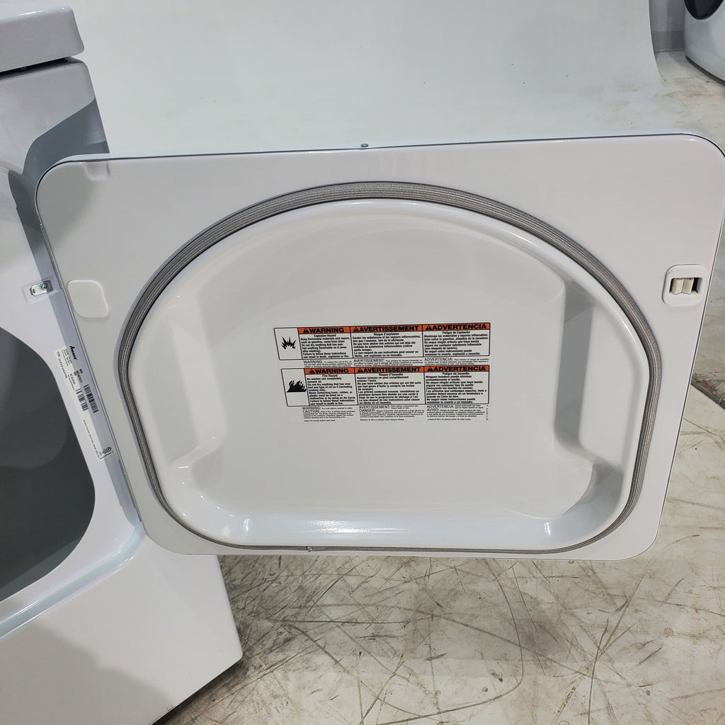 Pictures of Amana 6.5 cu. ft. Electric Dryer with Wrinkle Prevent- Scratch & Dent - Minor - Neu Appliance Outlet - Discount Appliance Outlet in Austin, Tx