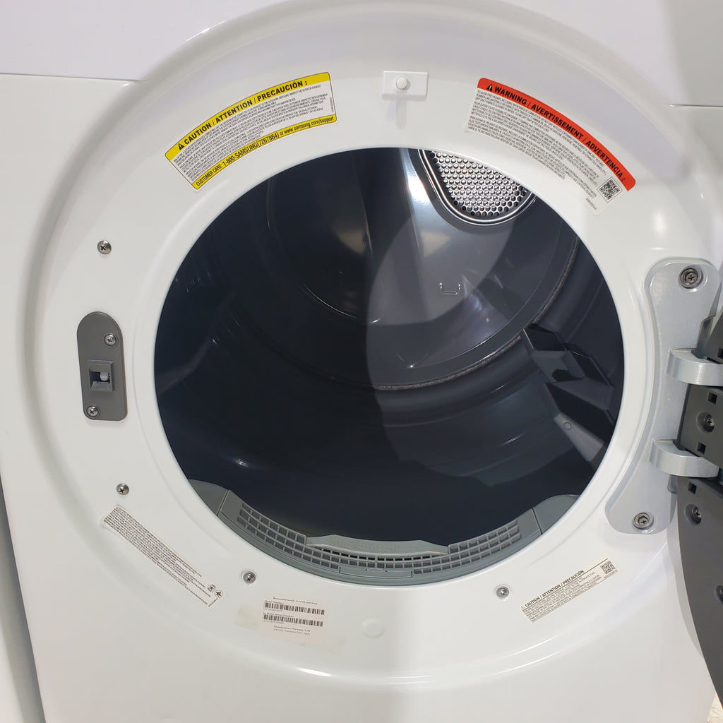 Pictures of ENERGY STAR Samsung 4.5 cu. ft. Front Load Washing Machine with Steam and Samsung Wifi 7.5 cu. ft. Front Load Gas Dryer with Steam - Certified Refurbished - Neu Appliance Outlet - Discount Appliance Outlet in Austin, Tx