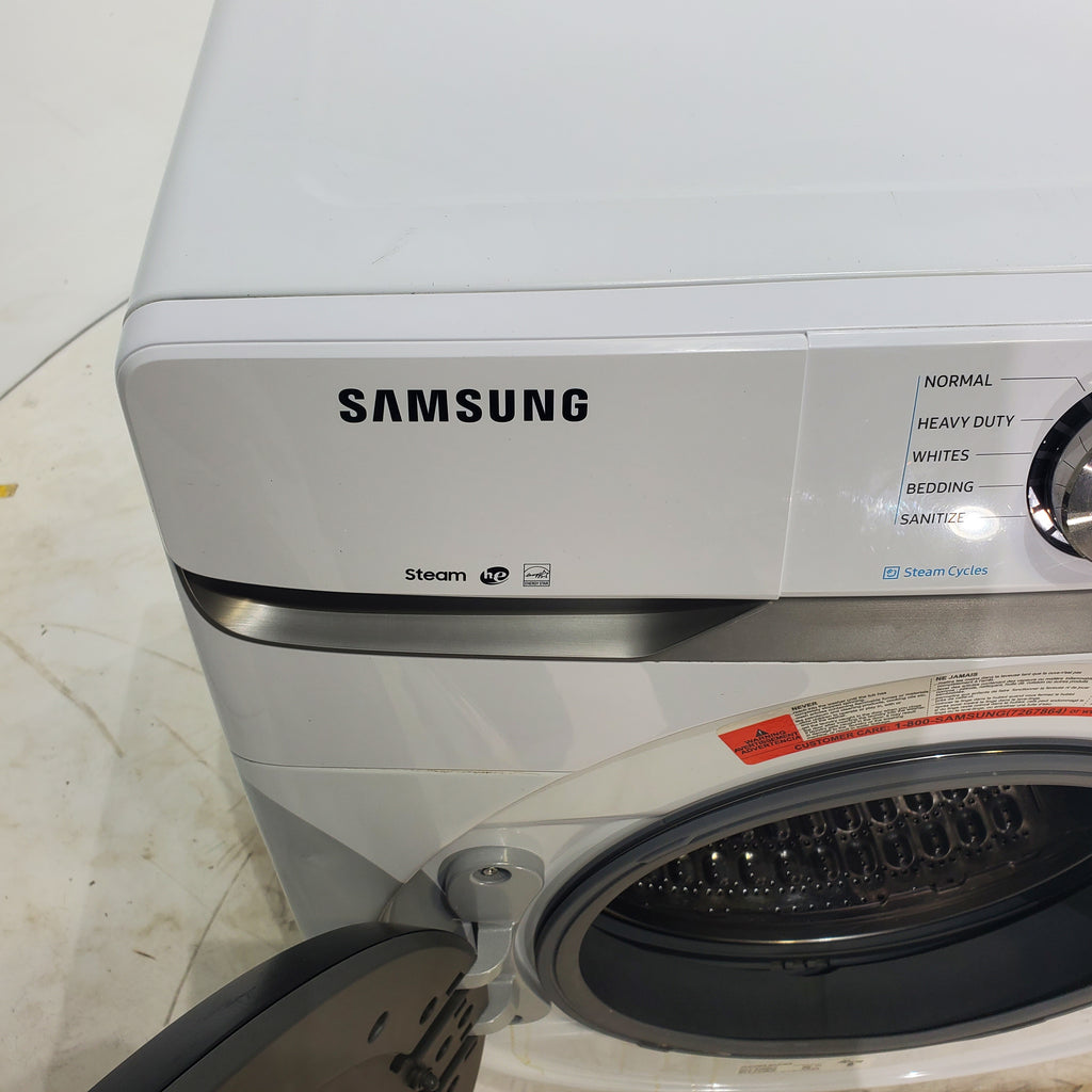 Pictures of ENERGY STAR Samsung 4.5 cu. ft. Front Load Washing Machine with Steam and Samsung Wifi 7.5 cu. ft. Front Load Gas Dryer with Steam - Certified Refurbished - Neu Appliance Outlet - Discount Appliance Outlet in Austin, Tx