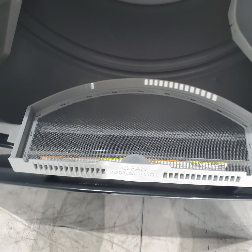 Pictures of GE Diamond Gray ENERGY STAR 7.4 cu. ft. Capacity Smart aluminized alloy drum Electric Dryer with Sanitize Cycle and Steam - Certified Refurbished - Neu Appliance Outlet - Discount Appliance Outlet in Austin, Tx