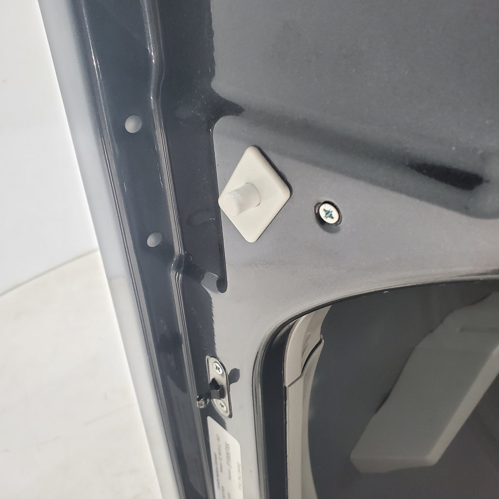 Pictures of GE Diamond Gray ENERGY STAR 7.4 cu. ft. Capacity Smart aluminized alloy drum Electric Dryer with Sanitize Cycle and Steam - Certified Refurbished - Neu Appliance Outlet - Discount Appliance Outlet in Austin, Tx