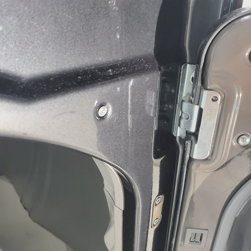 Pictures of GE Diamond Gray ENERGY STAR 7.4 cu. ft. Capacity Smart aluminized alloy drum Electric Dryer with Sanitize Cycle and Steam - Certified Refurbished - Neu Appliance Outlet - Discount Appliance Outlet in Austin, Tx