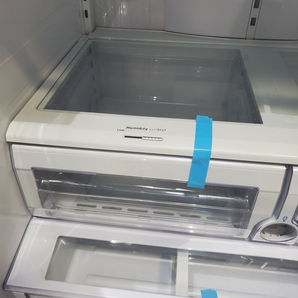 Pictures of Stainless Steel ENERGY STAR Samsung 28.07 cu. ft. 3 Door French Door Refrigerator with Dual Ice Maker - Certified Refurbished - Neu Appliance Outlet - Discount Appliance Outlet in Austin, Tx