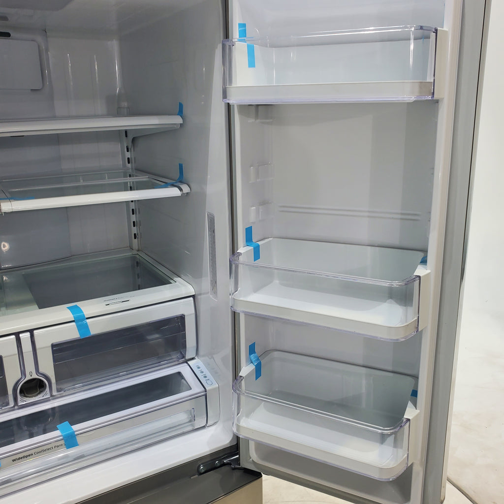 Pictures of Stainless Steel ENERGY STAR Samsung 28.07 cu. ft. 3 Door French Door Refrigerator with Dual Ice Maker - Certified Refurbished - Neu Appliance Outlet - Discount Appliance Outlet in Austin, Tx