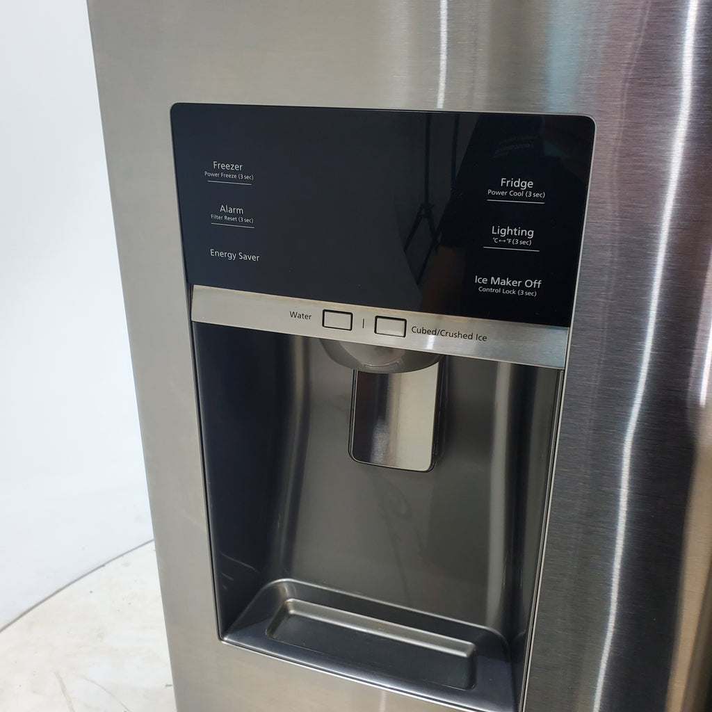 Pictures of Stainless Steel ENERGY STAR Samsung 28.07 cu. ft. 3 Door French Door Refrigerator with Dual Ice Maker - Certified Refurbished - Neu Appliance Outlet - Discount Appliance Outlet in Austin, Tx