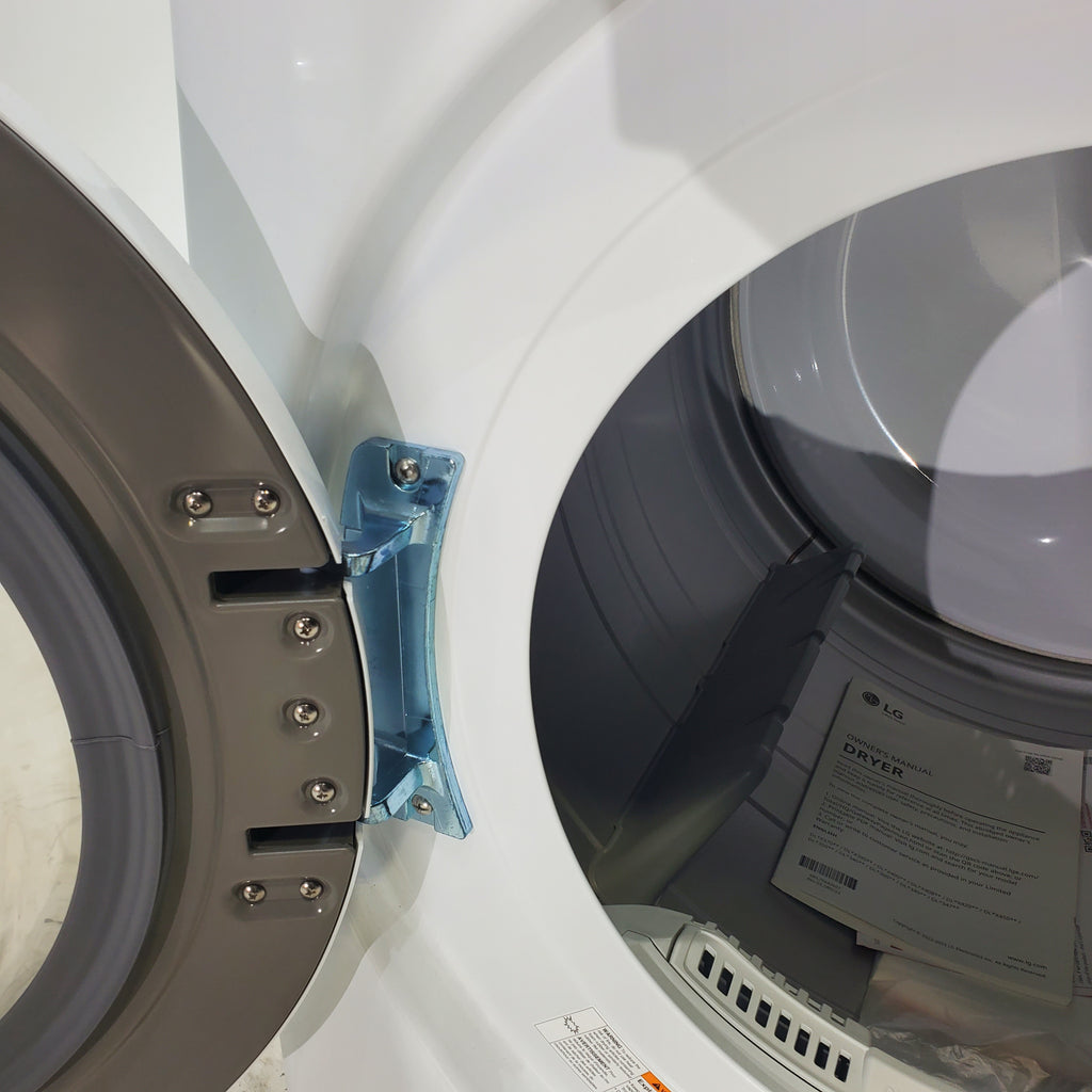 Pictures of ENERGY STAR LG 7.4 cu. ft. Electric Vented Dryer with Sensor Dry and SmartThinQ Technology - Open Box - Neu Appliance Outlet - Discount Appliance Outlet in Austin, Tx