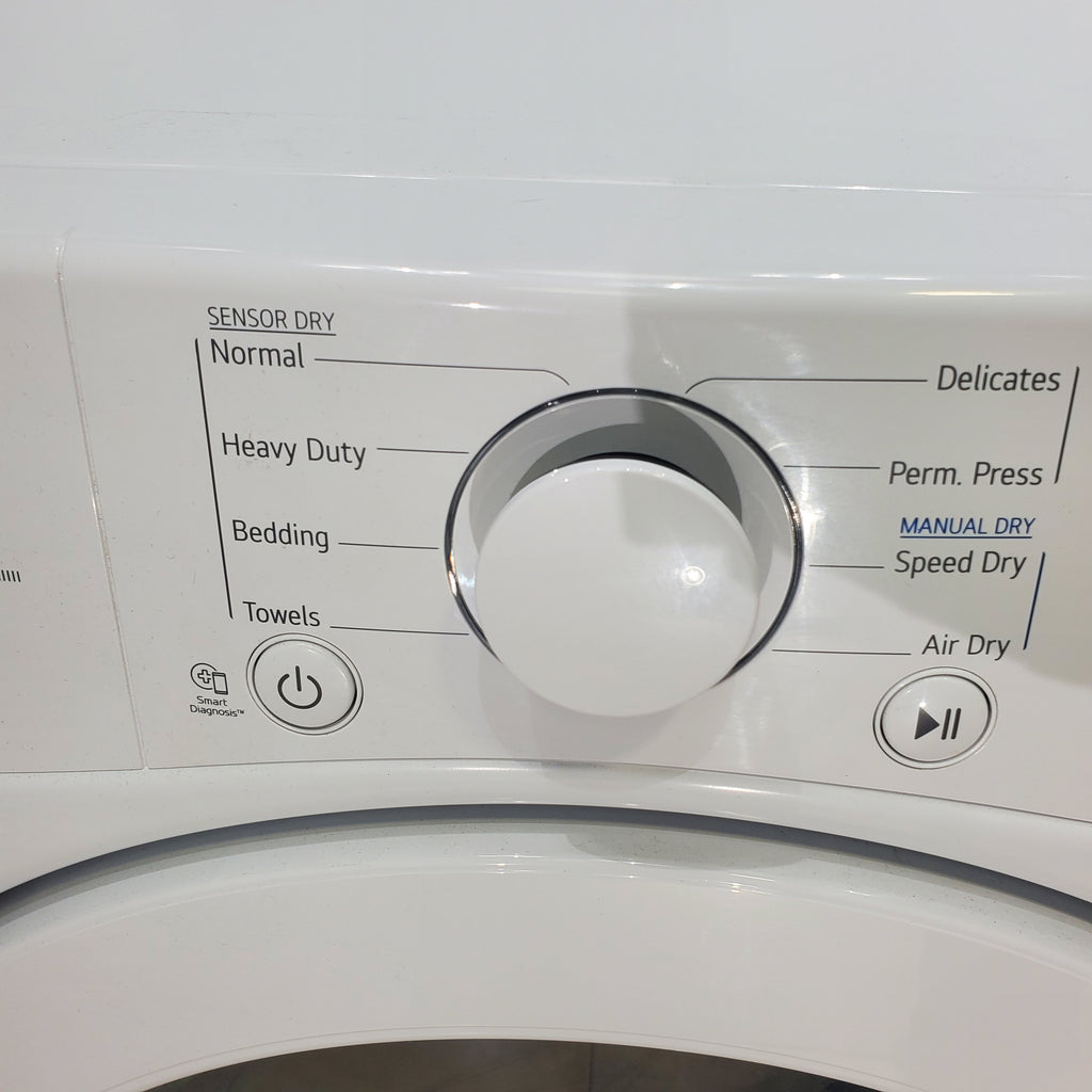 Pictures of ENERGY STAR LG 7.4 cu. ft. Electric Vented Dryer with Sensor Dry and SmartThinQ Technology - Open Box - Neu Appliance Outlet - Discount Appliance Outlet in Austin, Tx