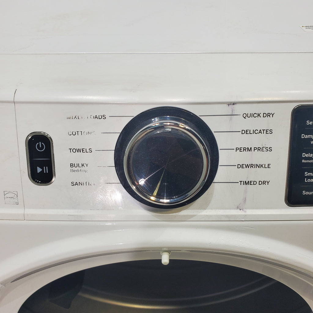 Pictures of ENERGY STAR GE 7.8 cu. ft. Smart Frontload Electric Dryer with Sensor Dry - Scratch & Dent - Moderate - Neu Appliance Outlet - Discount Appliance Outlet in Austin, Tx