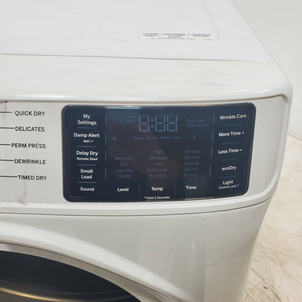 Pictures of ENERGY STAR GE 7.8 cu. ft. Smart Frontload Electric Dryer with Sensor Dry - Scratch & Dent - Moderate - Neu Appliance Outlet - Discount Appliance Outlet in Austin, Tx