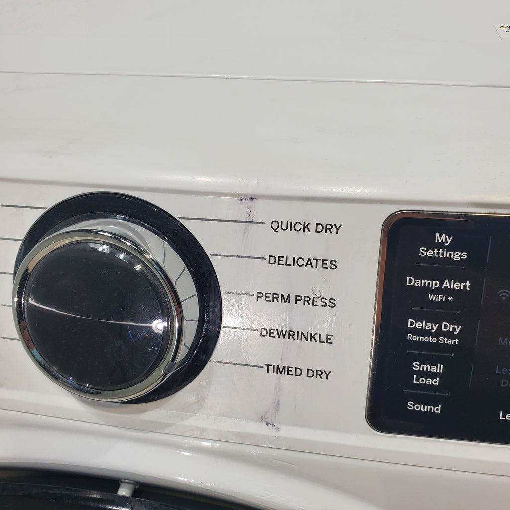 Pictures of ENERGY STAR GE 7.8 cu. ft. Smart Frontload Electric Dryer with Sensor Dry - Scratch & Dent - Moderate - Neu Appliance Outlet - Discount Appliance Outlet in Austin, Tx