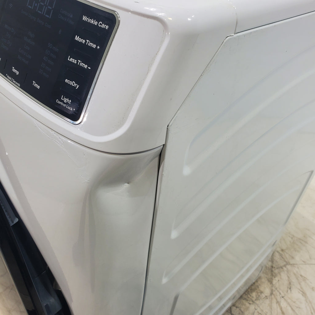Pictures of ENERGY STAR GE 7.8 cu. ft. Smart Frontload Electric Dryer with Sensor Dry - Scratch & Dent - Moderate - Neu Appliance Outlet - Discount Appliance Outlet in Austin, Tx