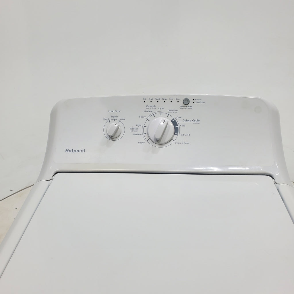Pictures of Hotpoint 3.8 cu. ft. Top Load Washing Machine with Stainless Steel Basket - Certified Refurbished - Neu Appliance Outlet - Discount Appliance Outlet in Austin, Tx