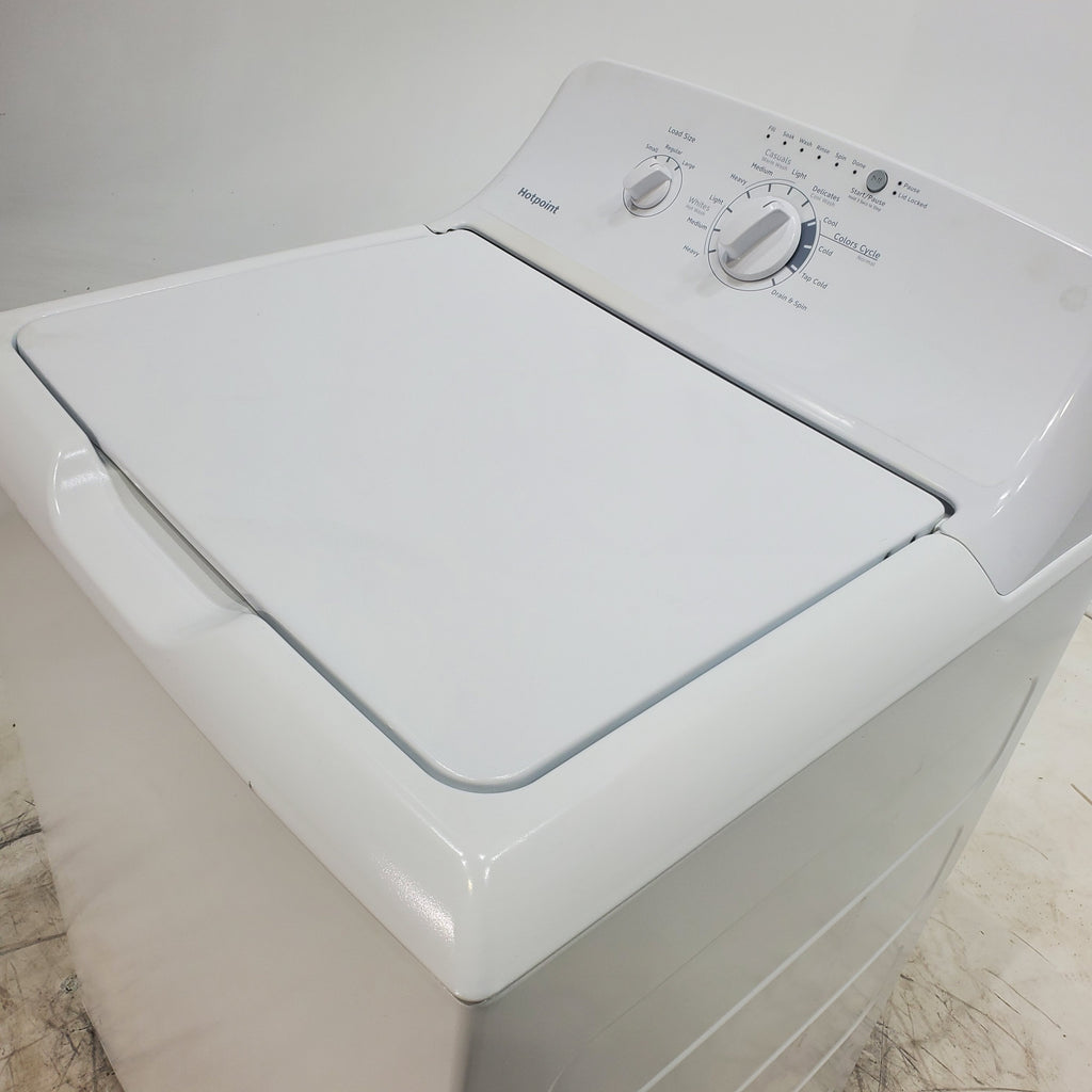 Pictures of Hotpoint 3.8 cu. ft. Top Load Washing Machine with Stainless Steel Basket - Certified Refurbished - Neu Appliance Outlet - Discount Appliance Outlet in Austin, Tx