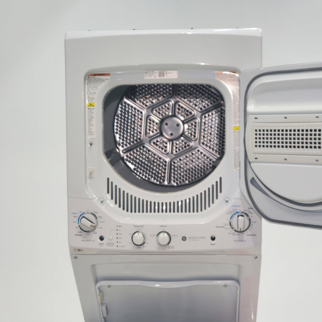 Pictures of 24 in. Wide GE Spacemaker Laundry Center with 2.3 cu. ft. Capacity Top Load Washing Machine and 4.4 cu. ft. Electric Dryer - Certified Refurbished - Neu Appliance Outlet - Discount Appliance Outlet in Austin, Tx