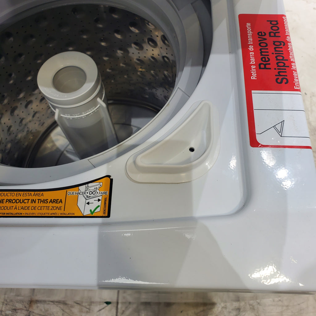 Pictures of 24 in. Wide GE Spacemaker Laundry Center with 2.3 cu. ft. Capacity Top Load Washing Machine and 4.4 cu. ft. Electric Dryer - Certified Refurbished - Neu Appliance Outlet - Discount Appliance Outlet in Austin, Tx