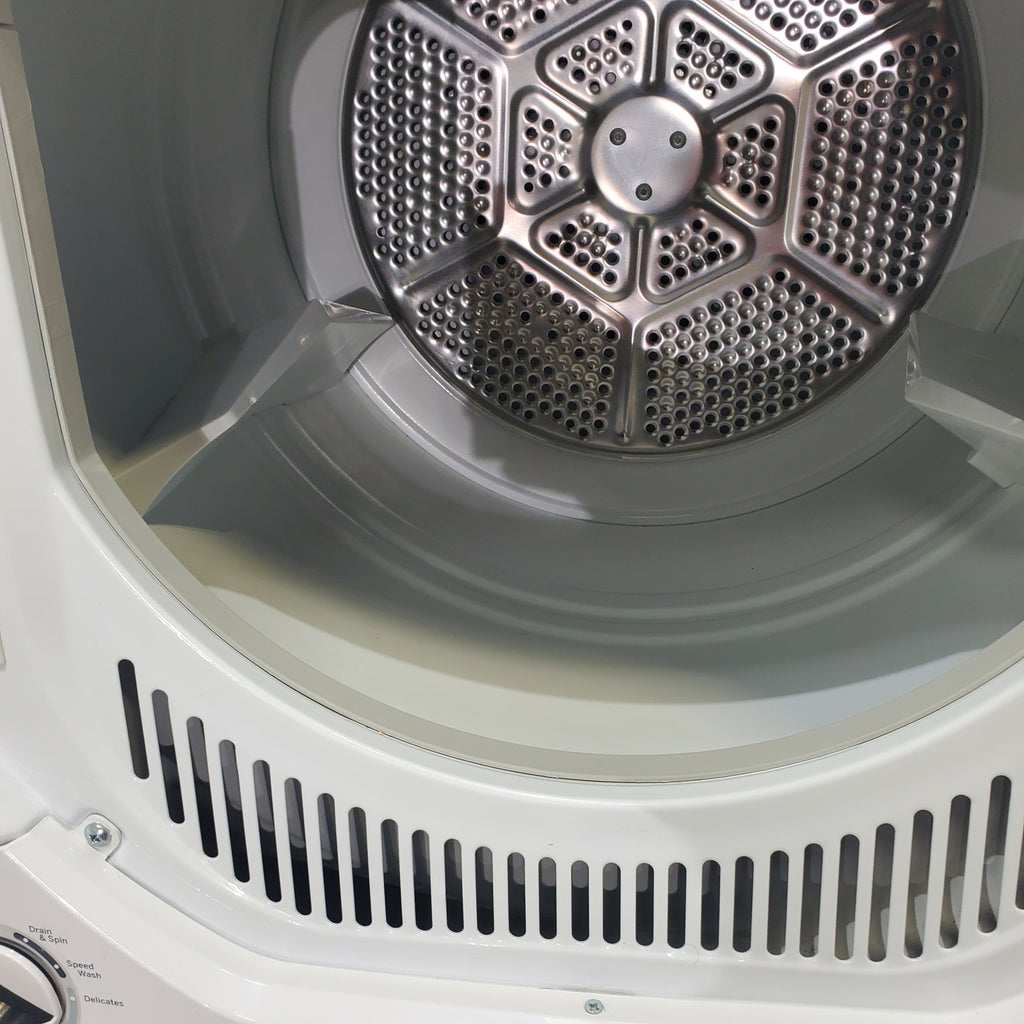 Pictures of 24 in. Wide GE Spacemaker Laundry Center with 2.3 cu. ft. Capacity Top Load Washing Machine and 4.4 cu. ft. Electric Dryer - Certified Refurbished - Neu Appliance Outlet - Discount Appliance Outlet in Austin, Tx