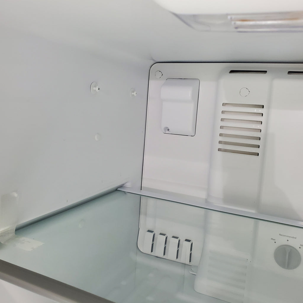 Pictures of 30" Wide Stainless Steel Maytag Top Freezer Refrigerator with Adjustable Glass Shelving - Certified Refurbished - Neu Appliance Outlet - Discount Appliance Outlet in Austin, Tx