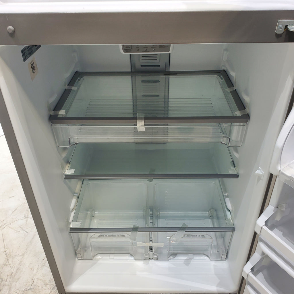 Pictures of 30" Wide Stainless Steel Maytag Top Freezer Refrigerator with Adjustable Glass Shelving - Certified Refurbished - Neu Appliance Outlet - Discount Appliance Outlet in Austin, Tx