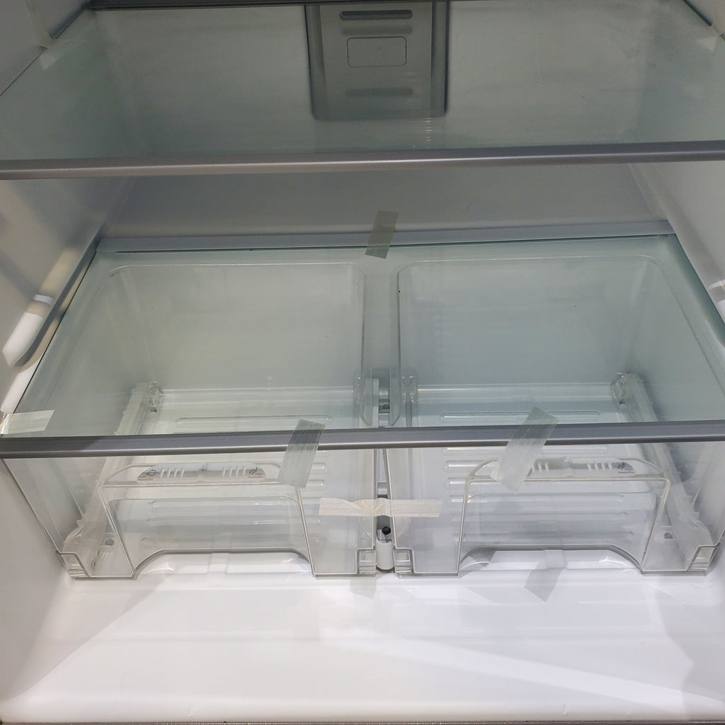 Pictures of 30" Wide Stainless Steel Maytag Top Freezer Refrigerator with Adjustable Glass Shelving - Certified Refurbished - Neu Appliance Outlet - Discount Appliance Outlet in Austin, Tx