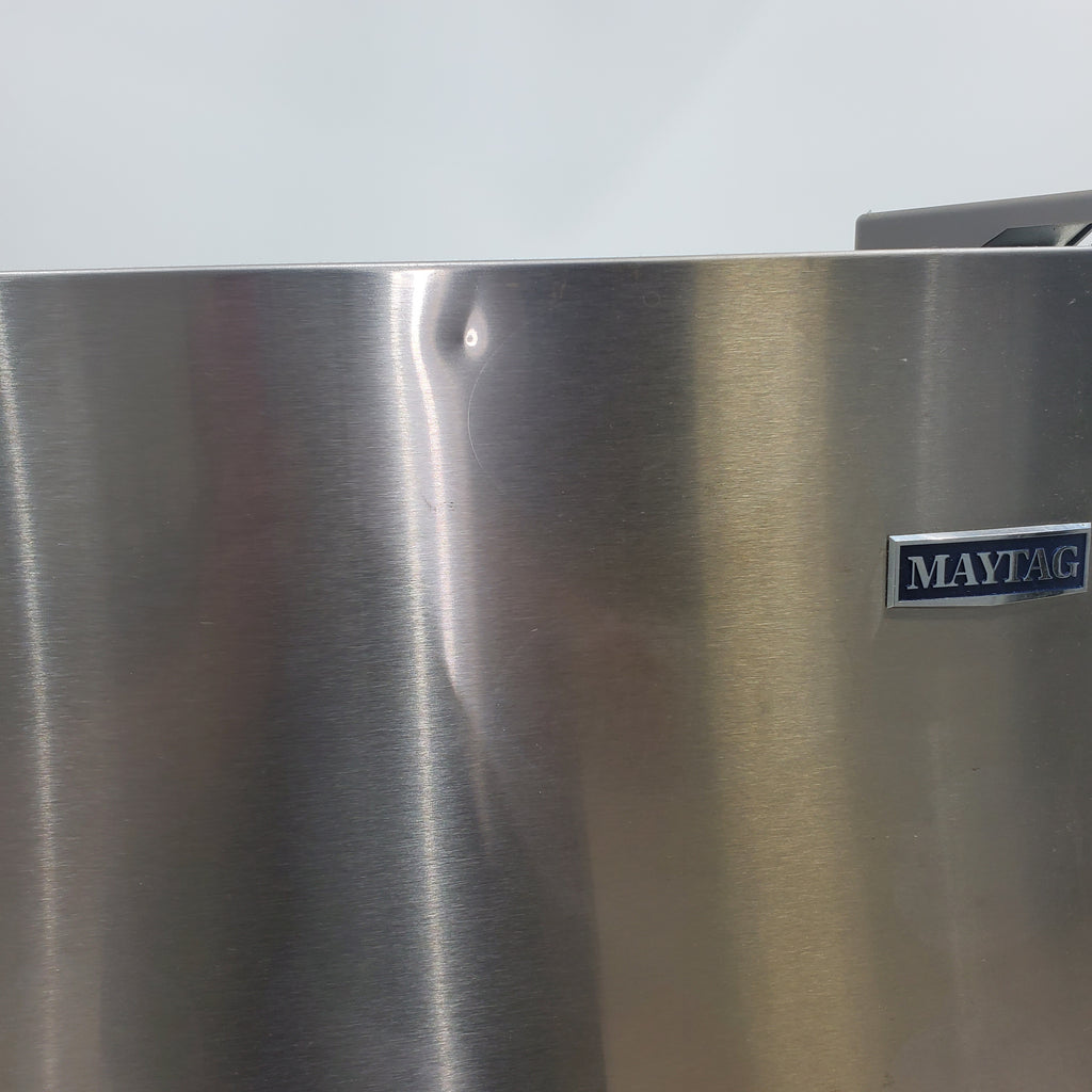 Pictures of 30" Wide Stainless Steel Maytag Top Freezer Refrigerator with Adjustable Glass Shelving - Certified Refurbished - Neu Appliance Outlet - Discount Appliance Outlet in Austin, Tx