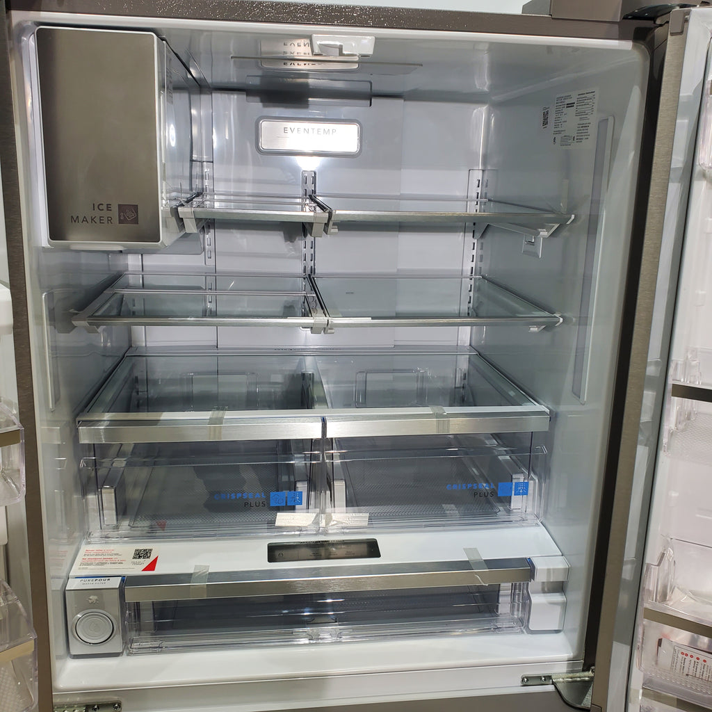 Pictures of Smudge-Proof Stainless Steel ENERGY STAR Frigidaire Gallery 27.8 cu. ft. 3 Door French Door Refrigerator with Dual Ice Maker- Scratch & Dent - Minor - Neu Appliance Outlet - Discount Appliance Outlet in Austin, Tx