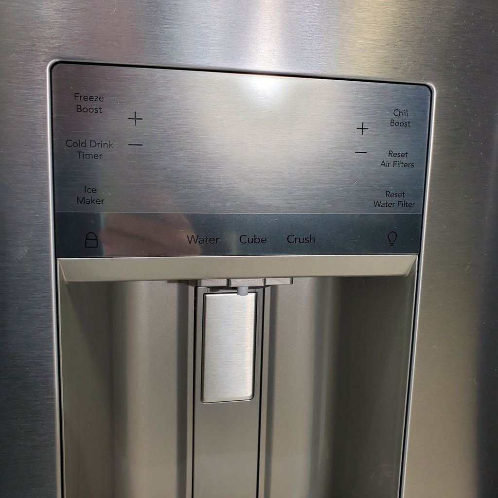 Pictures of Smudge-Proof Stainless Steel ENERGY STAR Frigidaire Gallery 27.8 cu. ft. 3 Door French Door Refrigerator with Dual Ice Maker- Scratch & Dent - Minor - Neu Appliance Outlet - Discount Appliance Outlet in Austin, Tx