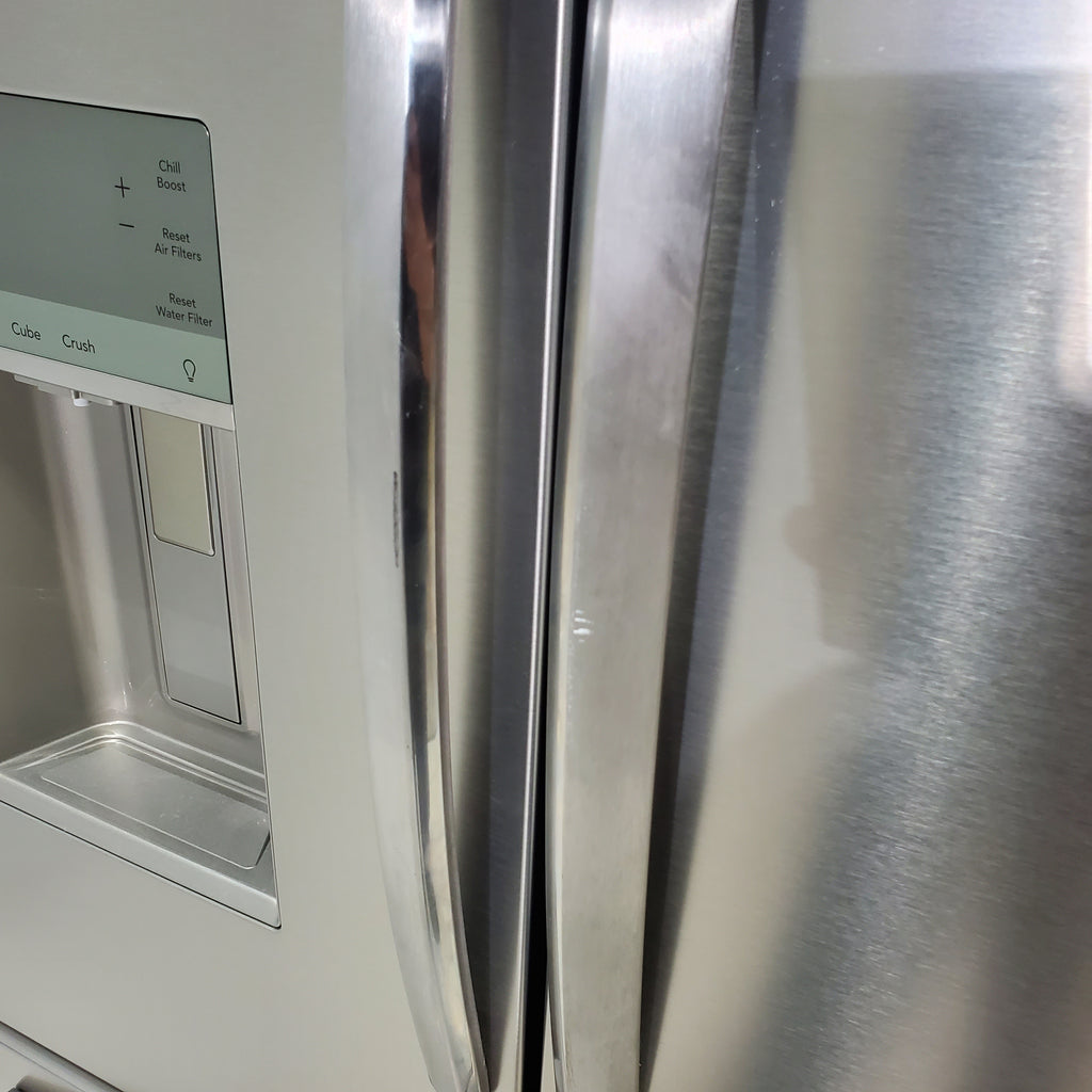 Pictures of Smudge-Proof Stainless Steel ENERGY STAR Frigidaire Gallery 27.8 cu. ft. 3 Door French Door Refrigerator with Dual Ice Maker- Scratch & Dent - Minor - Neu Appliance Outlet - Discount Appliance Outlet in Austin, Tx