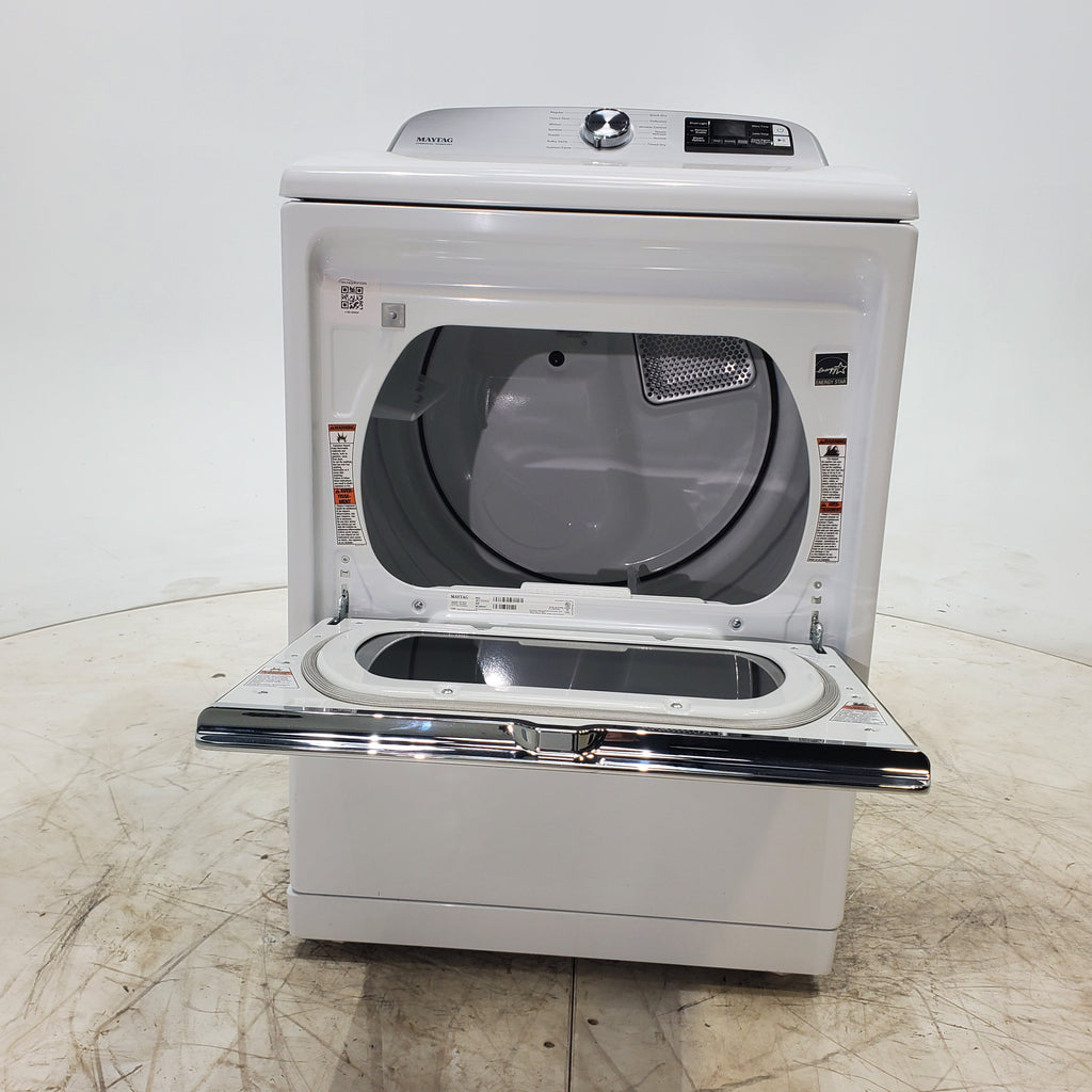 Pictures of ENERGY STAR Maytag Smart Capable 7.4 cu. ft. Electric Steam Dryer with Extra Power Button - Open Box - Neu Appliance Outlet - Discount Appliance Outlet in Austin, Tx