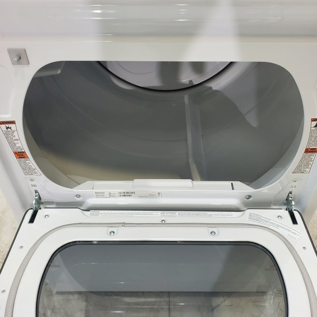 Pictures of ENERGY STAR Maytag Smart Capable 7.4 cu. ft. Electric Steam Dryer with Extra Power Button - Open Box - Neu Appliance Outlet - Discount Appliance Outlet in Austin, Tx