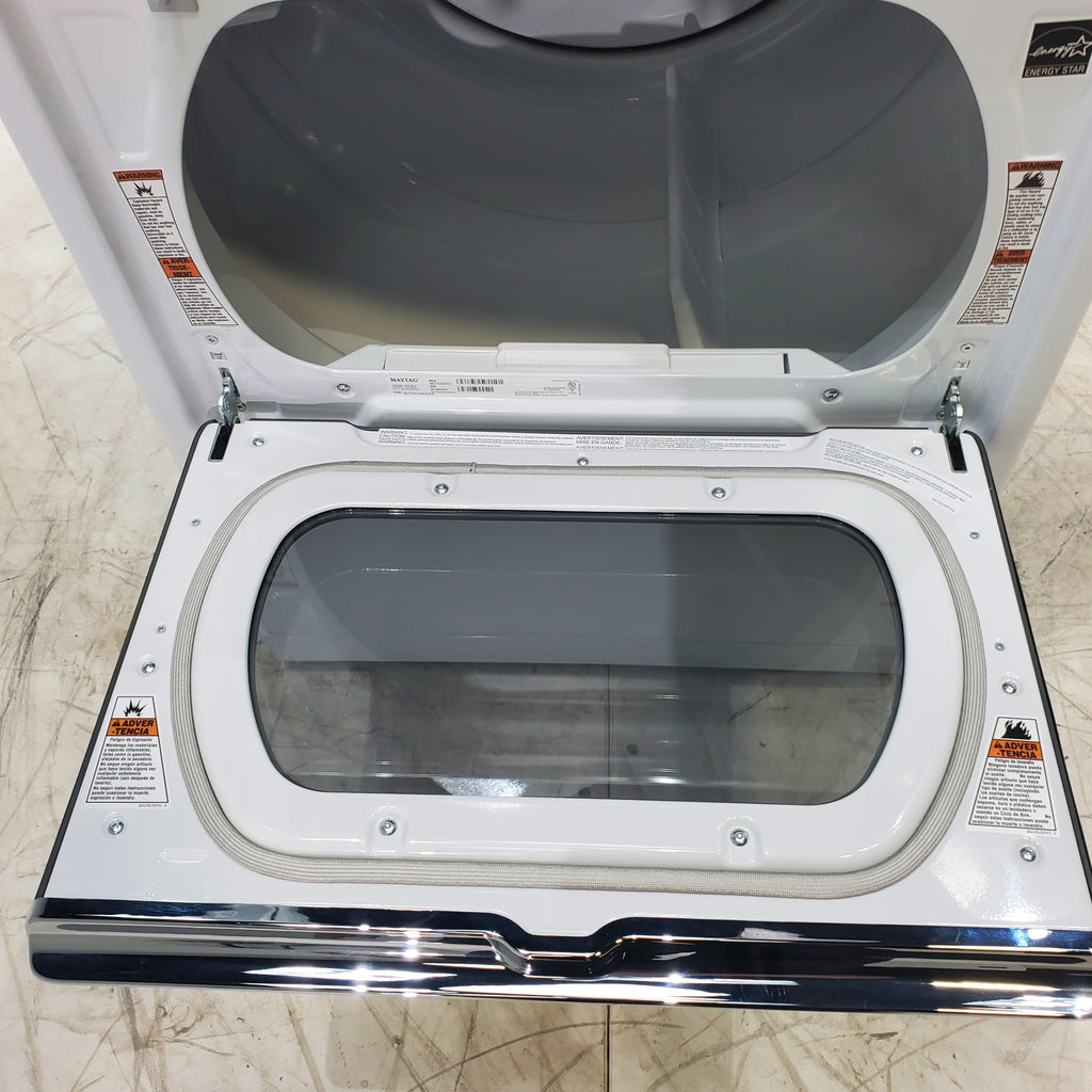 Pictures of ENERGY STAR Maytag Smart Capable 7.4 cu. ft. Electric Steam Dryer with Extra Power Button - Open Box - Neu Appliance Outlet - Discount Appliance Outlet in Austin, Tx