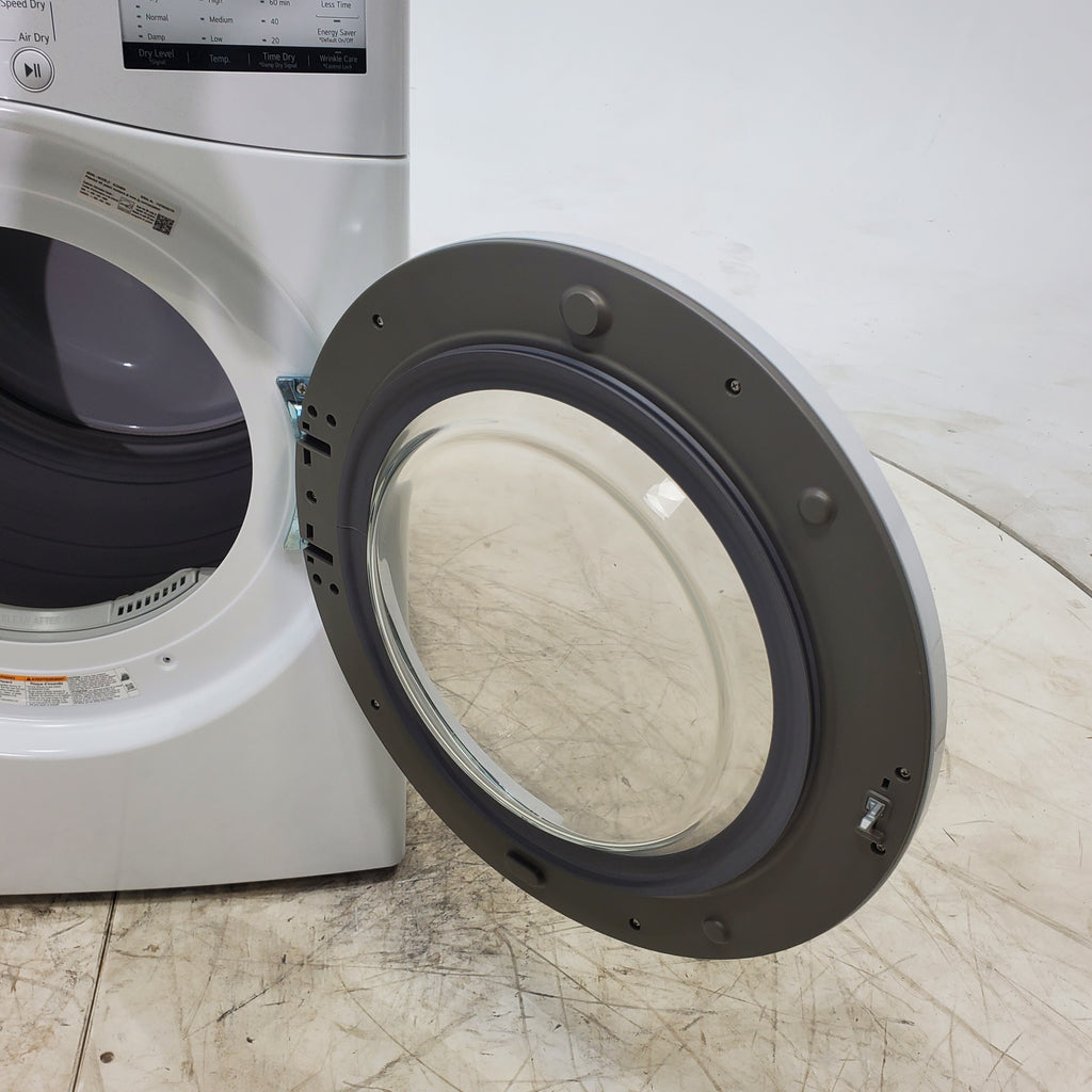 Pictures of ENERGY STAR LG 7.4 cu. ft. Electric Vented Dryer with Sensor Dry and SmartThinQ Technology - Certified Refurbished - Neu Appliance Outlet - Discount Appliance Outlet in Austin, Tx