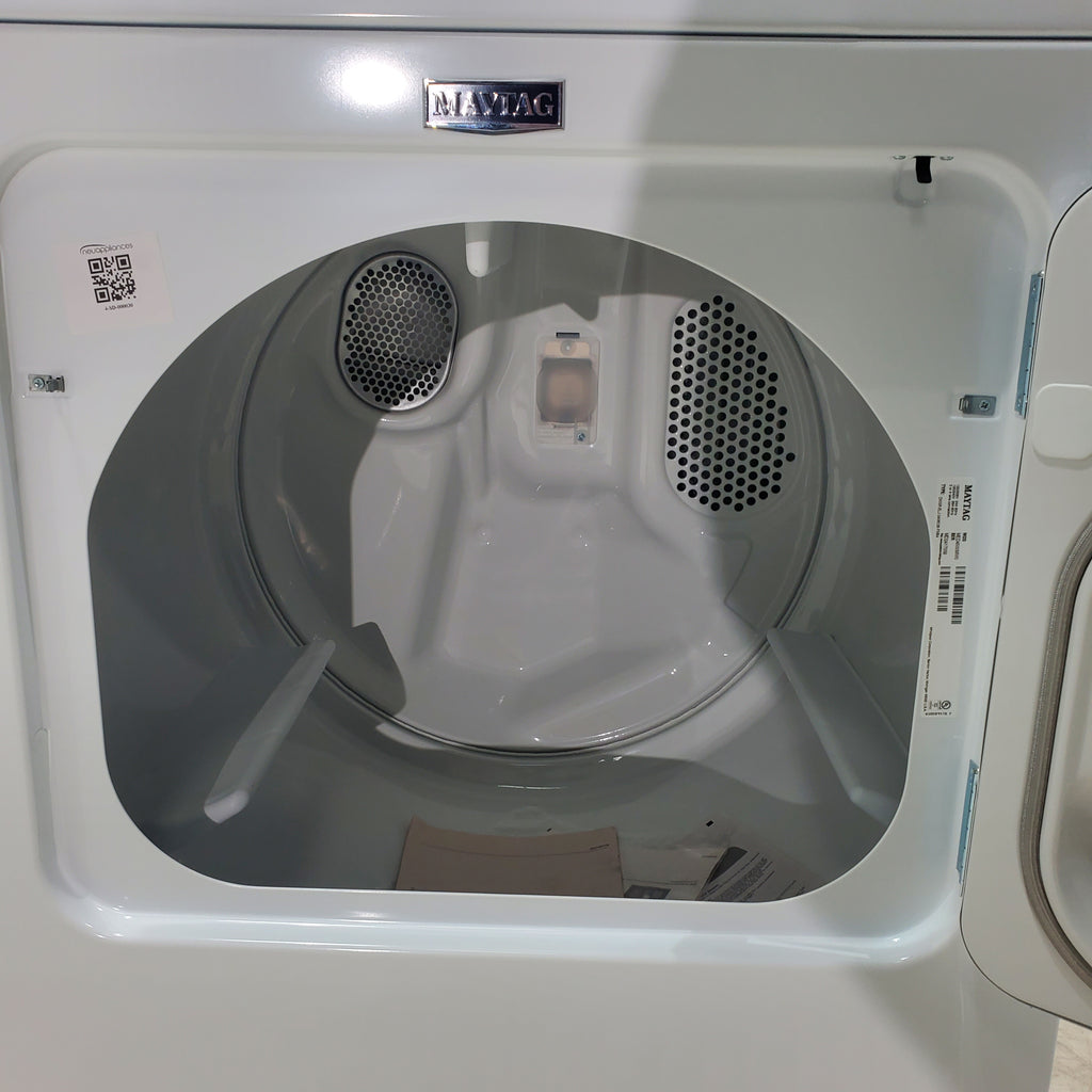 Pictures of Maytag 7.0 cu. ft. Electric Dryer with Reversible Door and Advanced Moisture Sensing- Scratch & Dent - Minor - Neu Appliance Outlet - Discount Appliance Outlet in Austin, Tx
