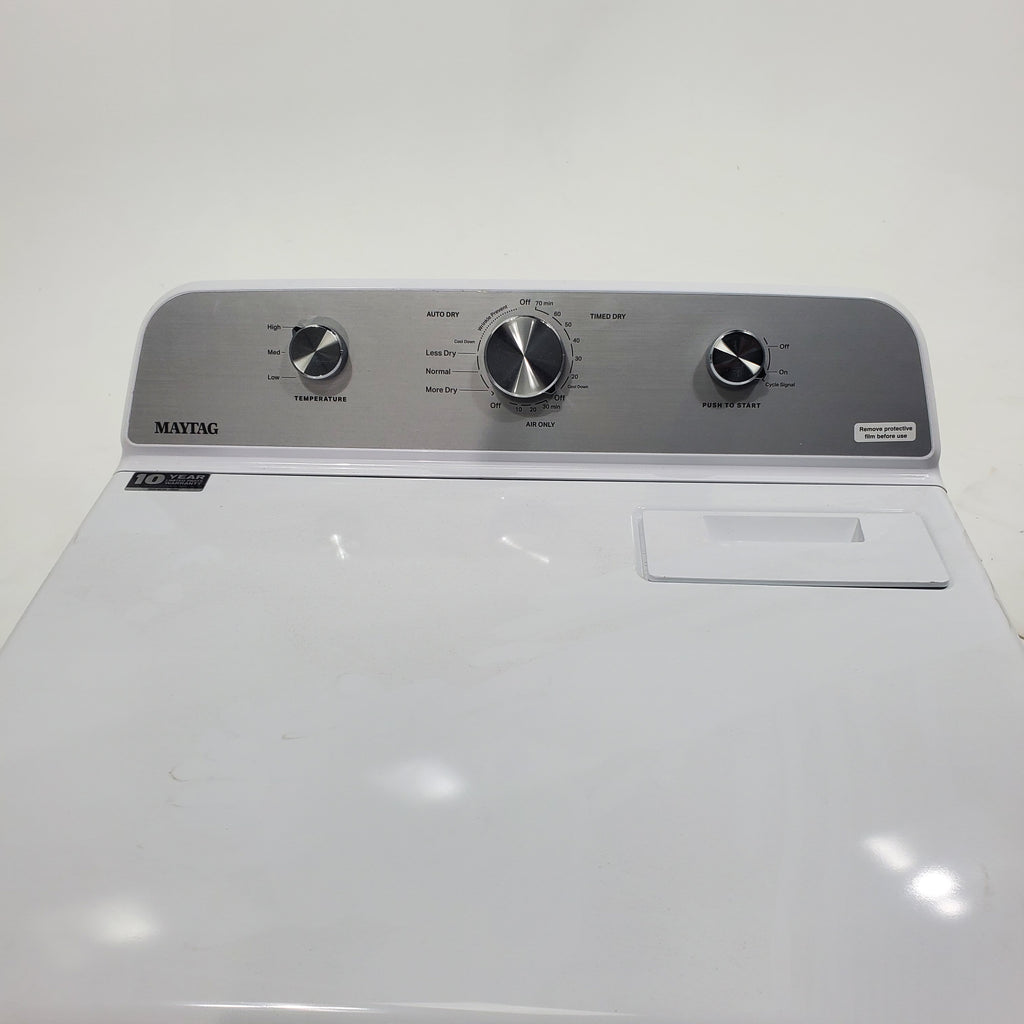 Pictures of Maytag 7.0 cu. ft. Electric Dryer with Reversible Door and Advanced Moisture Sensing- Scratch & Dent - Minor - Neu Appliance Outlet - Discount Appliance Outlet in Austin, Tx