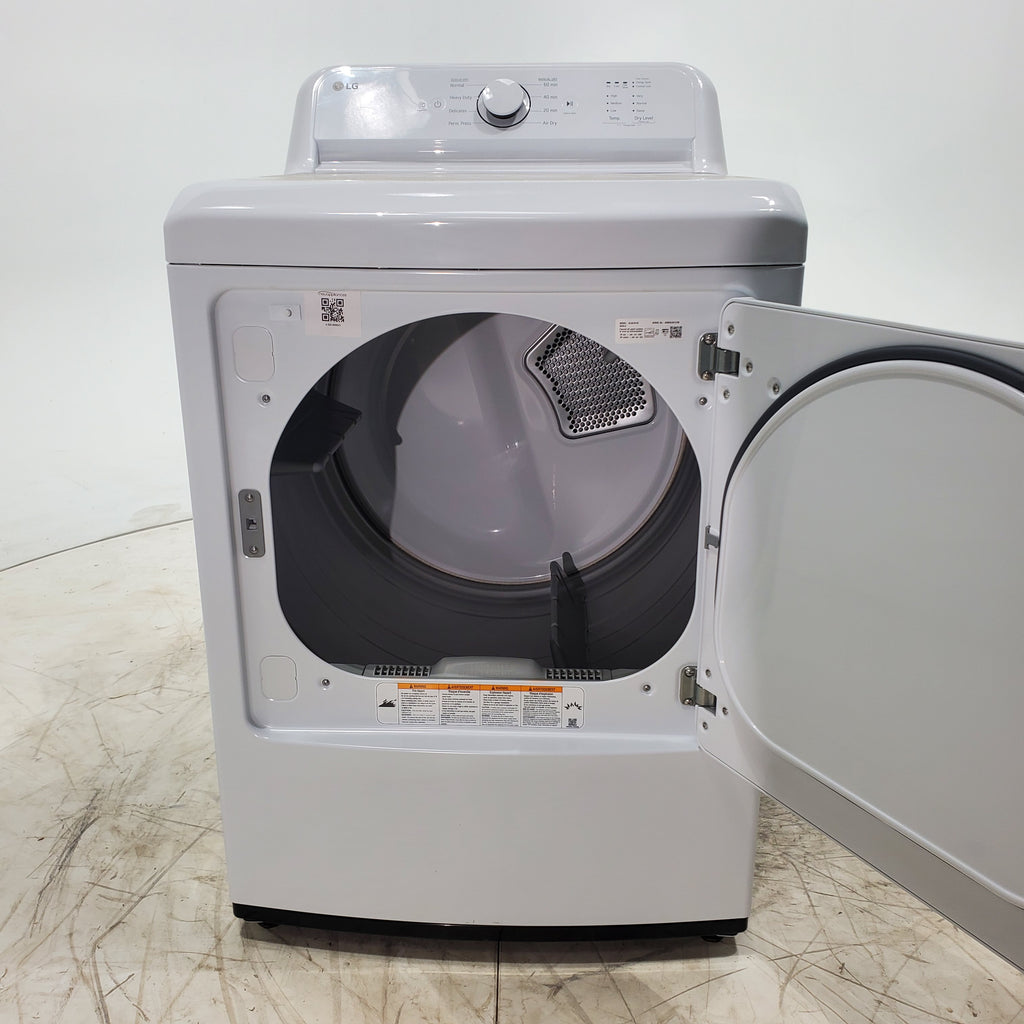 Pictures of ENERGY STAR LG 7.3 cu. ft. Gas Dryer with Dial-A Cycle Knob and FlowSense Duct Clogging Indicator - Scratch & Dent - Minor - Neu Appliance Outlet - Discount Appliance Outlet in Austin, Tx
