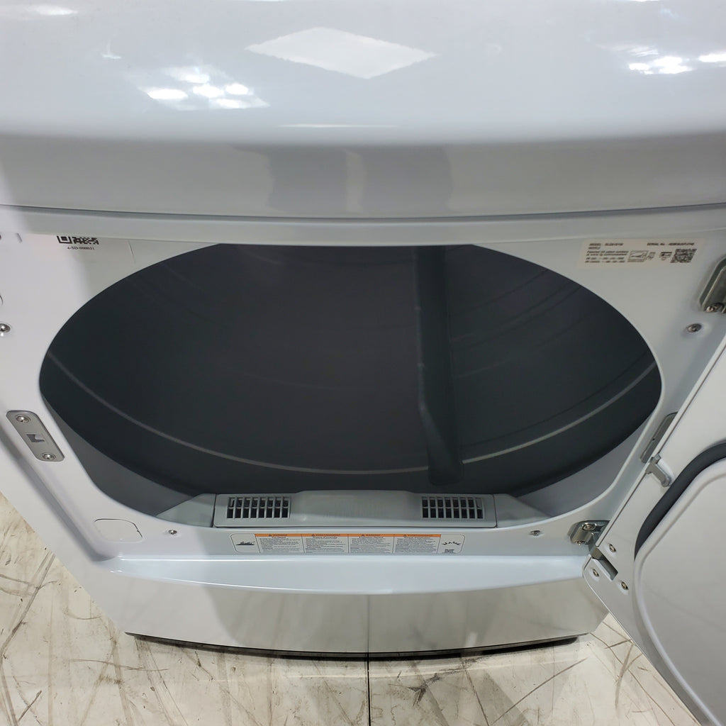 Pictures of ENERGY STAR LG 7.3 cu. ft. Gas Dryer with Dial-A Cycle Knob and FlowSense Duct Clogging Indicator - Scratch & Dent - Minor - Neu Appliance Outlet - Discount Appliance Outlet in Austin, Tx