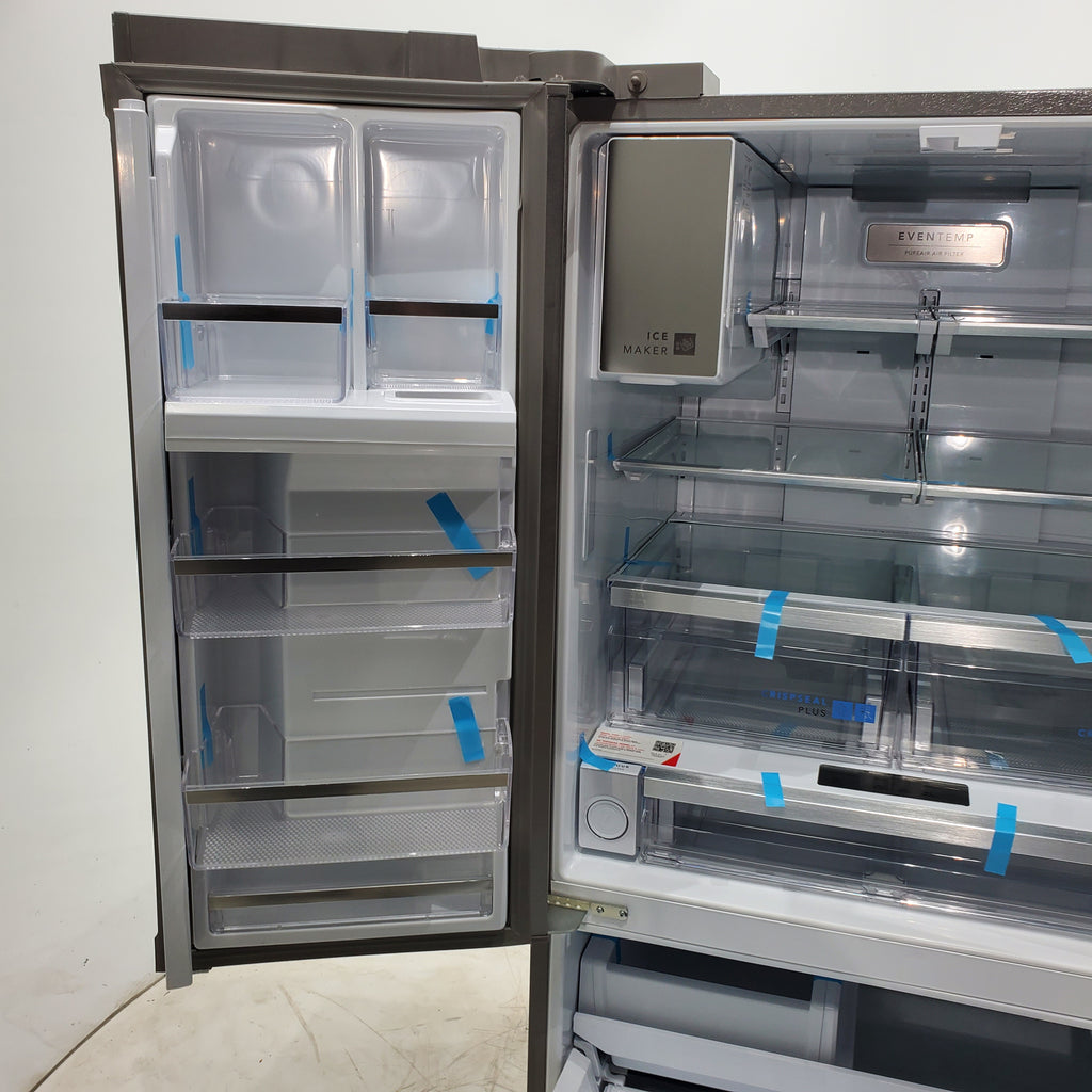 Pictures of Smudge-Proof Stainless Steel ENERGY STAR Frigidaire Gallery 27.8 cu. ft. 3 Door French Door Refrigerator with Dual Ice Maker- Scratch & Dent - Minor - Neu Appliance Outlet - Discount Appliance Outlet in Austin, Tx