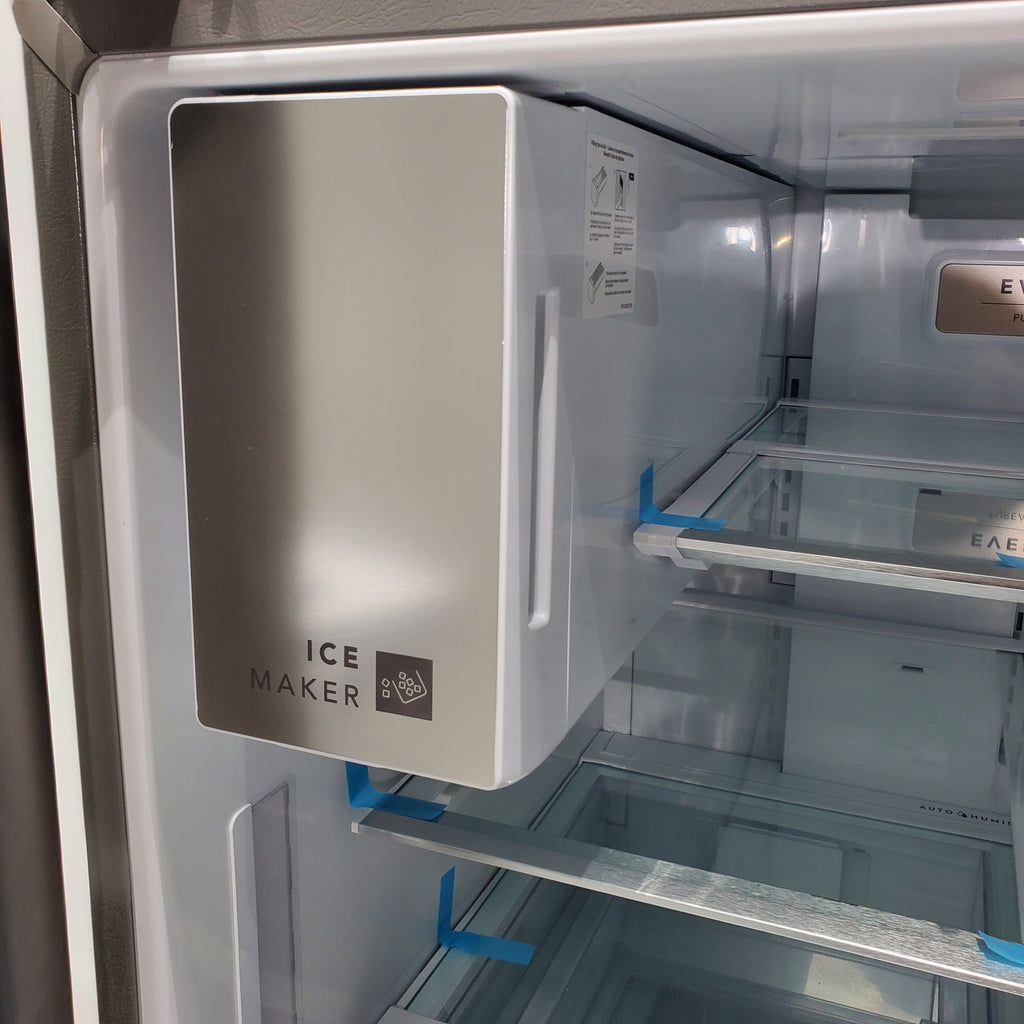 Pictures of Smudge-Proof Stainless Steel ENERGY STAR Frigidaire Gallery 27.8 cu. ft. 3 Door French Door Refrigerator with Dual Ice Maker- Scratch & Dent - Minor - Neu Appliance Outlet - Discount Appliance Outlet in Austin, Tx