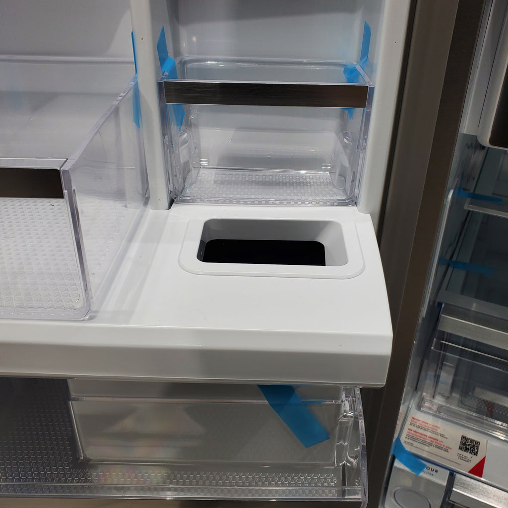 Pictures of Smudge-Proof Stainless Steel ENERGY STAR Frigidaire Gallery 27.8 cu. ft. 3 Door French Door Refrigerator with Dual Ice Maker- Scratch & Dent - Minor - Neu Appliance Outlet - Discount Appliance Outlet in Austin, Tx