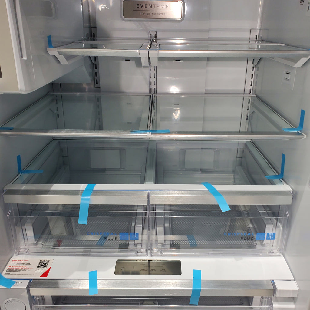 Pictures of Smudge-Proof Stainless Steel ENERGY STAR Frigidaire Gallery 27.8 cu. ft. 3 Door French Door Refrigerator with Dual Ice Maker- Scratch & Dent - Minor - Neu Appliance Outlet - Discount Appliance Outlet in Austin, Tx