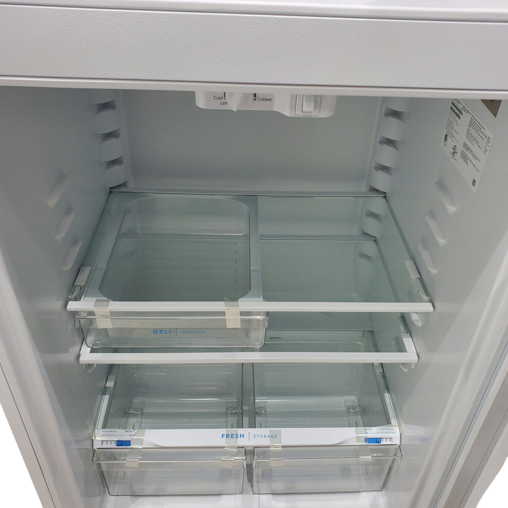 Pictures of 30 in. Width White Frigidaire 18.3 cu. ft. Top Freezer Refrigerator with EvenTemp Cooling System - Certified Refurbished - Neu Appliance Outlet - Discount Appliance Outlet in Austin, Tx