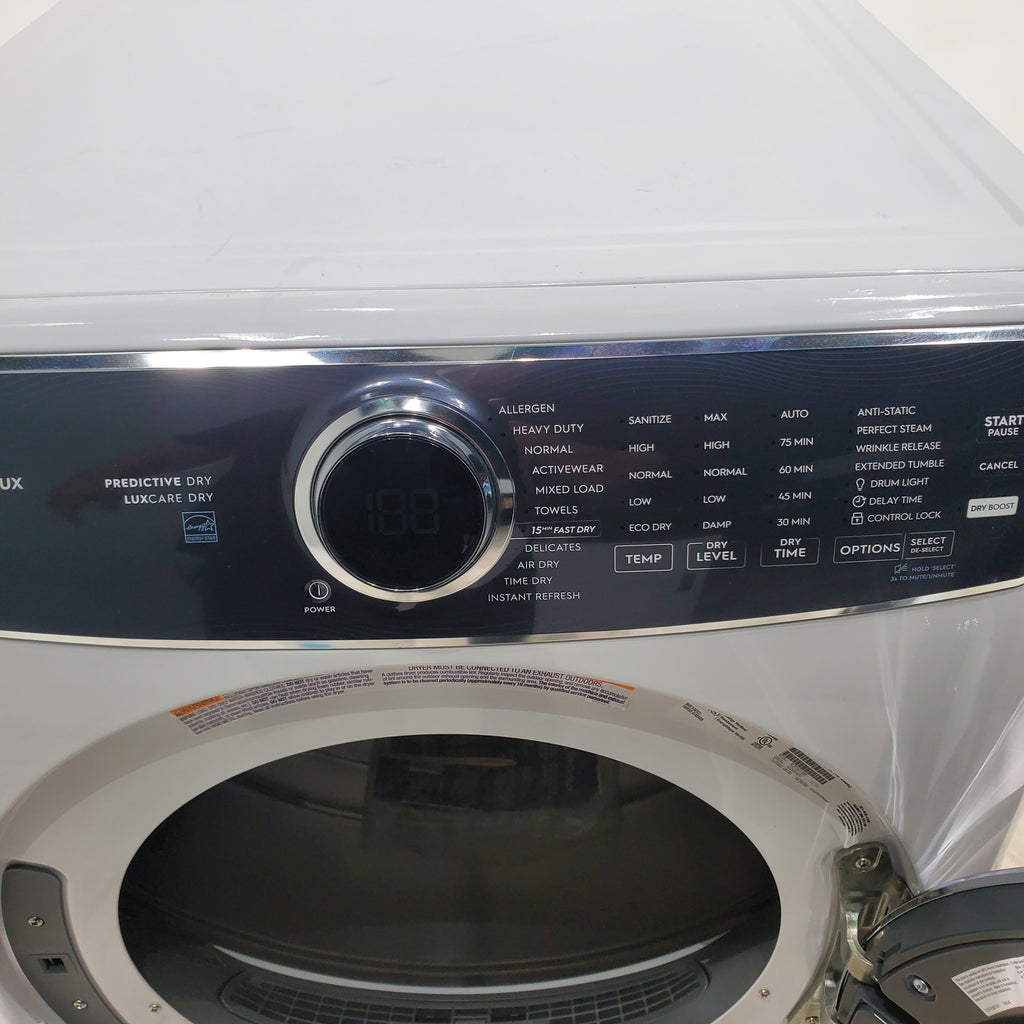 Pictures of Electrolux 600 Series ENERGY STAR 8.0 cu ft Steam Gas Dryer with Predictive Dry - Scratch & Dent - Minor - Neu Appliance Outlet - Discount Appliance Outlet in Austin, Tx