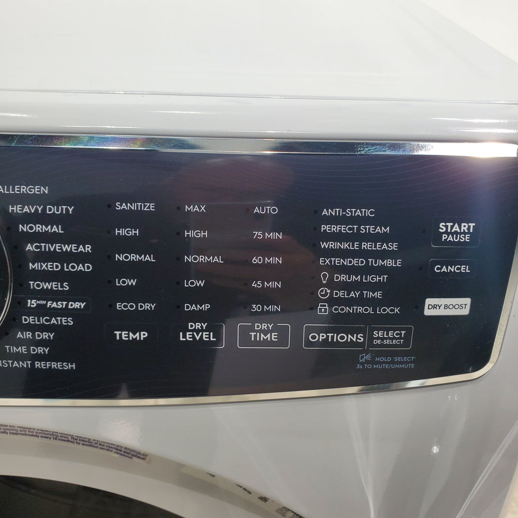 Pictures of Electrolux 600 Series ENERGY STAR 8.0 cu ft Steam Gas Dryer with Predictive Dry - Scratch & Dent - Minor - Neu Appliance Outlet - Discount Appliance Outlet in Austin, Tx
