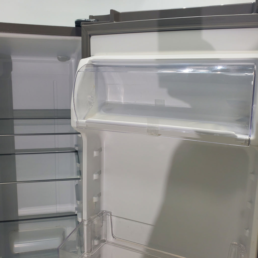 Pictures of 33 in. Wide Fingerprint-Resistant Stainless Steel Whirlpool 21.4 cu. ft. Side by Side Refrigerator with In Door Ice and Water Dispenser - Scratch & Dent - Minor - Neu Appliance Outlet - Discount Appliance Outlet in Austin, Tx