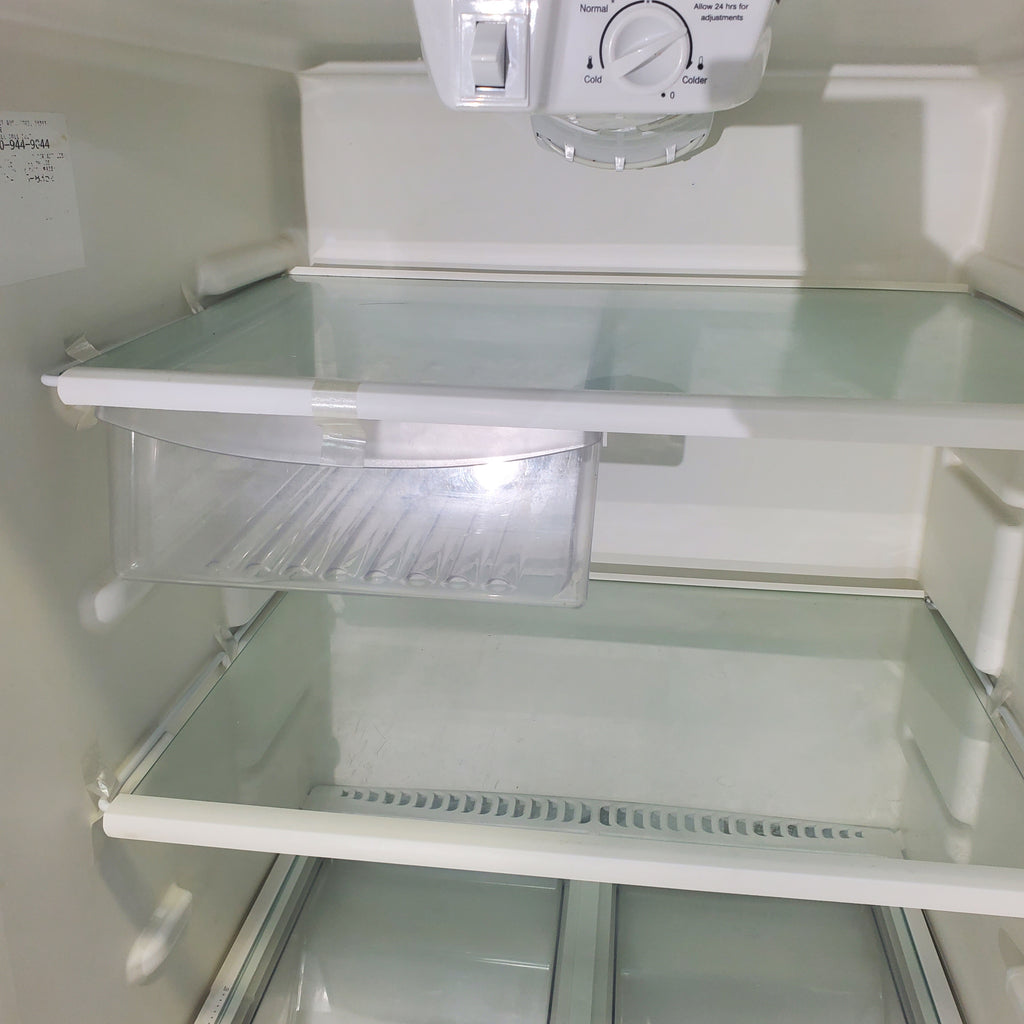 Pictures of 30" Wide Frigidaire White 18.3 Cu Ft Top Freezer Refrigerator with Adjustable Shelving - Certified Refurbished - Neu Appliance Outlet - Discount Appliance Outlet in Austin, Tx