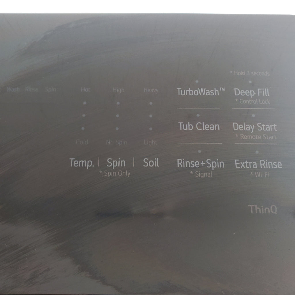 Pictures of LG 5.3 cu. ft. SMART Mega Capacity Top Load Washer in Alpine White with Agitator, Easy Unload and TurboWash3D Technology - Scratch & Dent - Minor - Neu Appliance Outlet - Discount Appliance Outlet in Austin, Tx