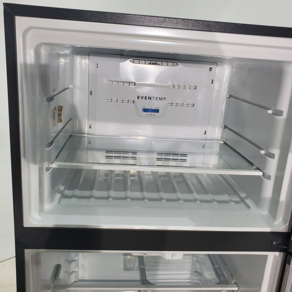 Pictures of 30"  Wide Stainless Steel Frigidaire 18.3 cu. ft. Top Freezer Refrigerator with EvenTemp Cooling System - Neu Appliance Outlet - Discount Appliance Outlet in Austin, Tx
