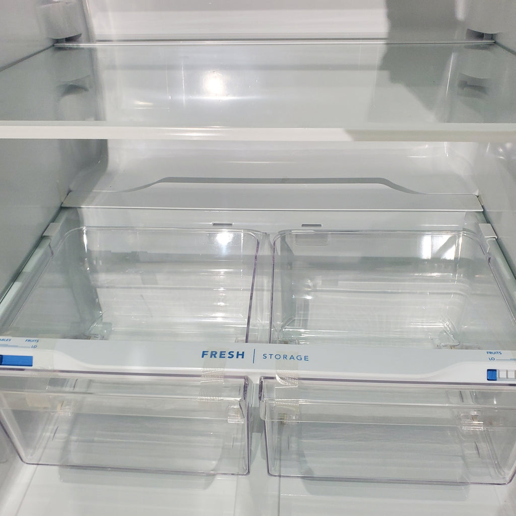 Pictures of 30"  Wide Stainless Steel Frigidaire 18.3 cu. ft. Top Freezer Refrigerator with EvenTemp Cooling System - Neu Appliance Outlet - Discount Appliance Outlet in Austin, Tx